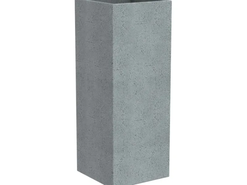 Sale Pflanzgefäß C-Cube High Ø 26 cm Stony Grey Töpfe