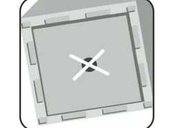 Sale Pflanzgefäß C-Cube High Ø 26 cm Stony Grey Töpfe