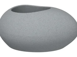 Scheurich Töpfe<Pflanzgefäß Flow 48 cm x 38 cm Stony Grey Grau