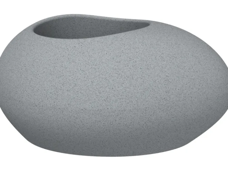 Scheurich Töpfe<Pflanzgefäß Flow 73 cm x 58 cmStony Grey Grau