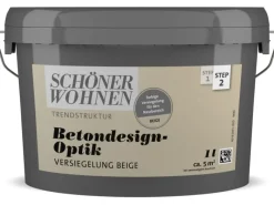 Schöner Wohnen Betondesign-Optik Versiegelung Küchenrückwände
