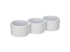 Sale Dipschale Refia 0,15 l Weiß 3 Fächer Küchenhelfer