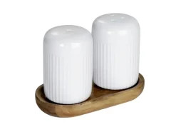 Clearance Salz- & Pfefferstreuer Refia 75 ml Weiß 2 Stück Küchenhelfer