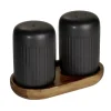 Best Salz- & Pfefferstreuer Refia 75 ml Schwarz 2 Stück Küchenhelfer