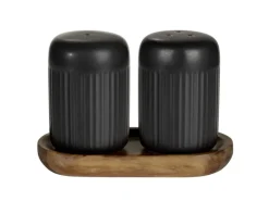 Best Salz- & Pfefferstreuer Refia 75 ml Schwarz 2 Stück Küchenhelfer
