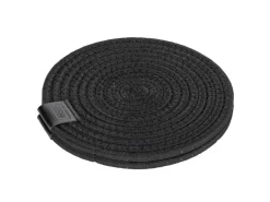 Best Schöner Wohnen Topfuntersetzer-Set Svea Ø 20 cm Schwarz 2 Stück