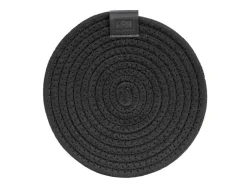 Best Schöner Wohnen Topfuntersetzer-Set Svea Ø 20 cm Schwarz 2 Stück