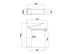 Discount Schöner Wohnen Waschtischarmatur Viola Auslaufhöhe 13,5 cm Einhebelmischer