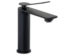 Outlet Schöner Wohnen Kollektion Schöner Wohnen Waschtischarmatur Viola Auslaufhöhe 13,5 cm Mattschwarz