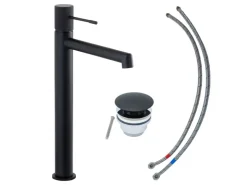 Schöner Wohnen Kollektion Einhebelmischer<Schöner Wohnen Waschtischarmatur Kadia Auslaufhöhe 24,2 cm Mattschwarz