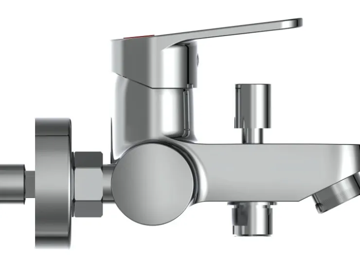 Hot Schütte Badewannenarmatur Futura Chrom