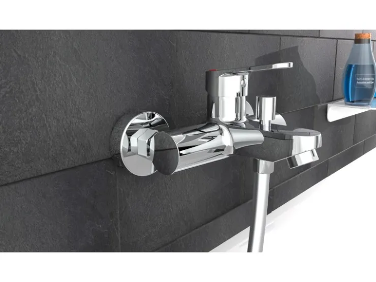 Hot Schütte Badewannenarmatur Futura Chrom