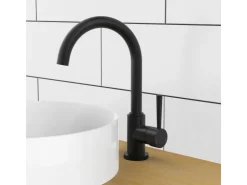 Clearance Schütte Design-Spültischarmatur Cornwall Schwarz-Matt