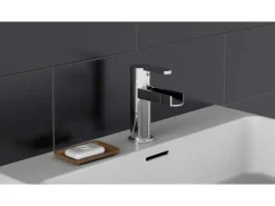 Discount Schütte Design-Waschtischarmatur Niagara mit Schwallauslauf Chrom
