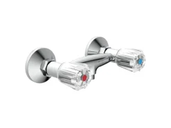 Best Duscharmatur Savino Chrom Zweigriffarmatur