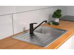 Sale Schütte Küchenarmatur Grande Matt Schwarz