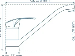Sale Schütte Küchenarmatur Grande Matt Schwarz