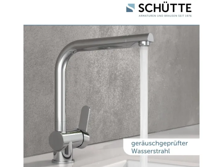 Schütte Einhebelmischer<Küchenarmatur Rio Chrom