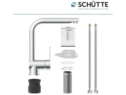 Schütte Einhebelmischer<Küchenarmatur Rio Chrom