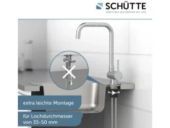 Clearance Küchenarmatur Window Verchromt Einhebelmischer