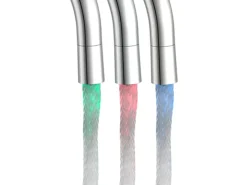 Clearance LED-Spültischarmatur Stella Chrom Einhebelmischer
