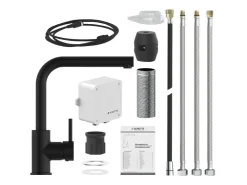 Discount Schütte Sensor-Spültischarmatur Vital mit Herausziehbarem Auslauf Schwarz Matt
