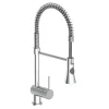 Outlet Spiralfeder-Spültischarmatur Cornwall Chrom Einhebelmischer