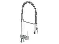 Outlet Spiralfeder-Spültischarmatur Cornwall Chrom Einhebelmischer