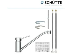 Spültischarmatur Birte Chrom Einhebelmischer