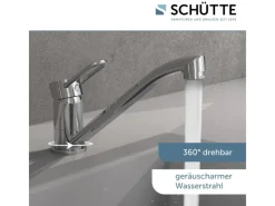 Spültischarmatur Birte Chrom Einhebelmischer