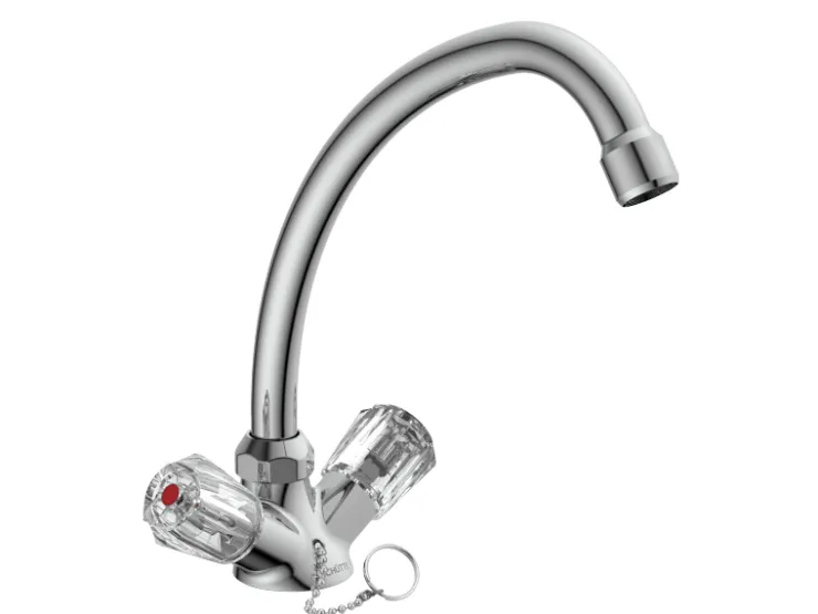 Schütte Zweigriffarmatur<Spültischarmatur Brilliant Chrom