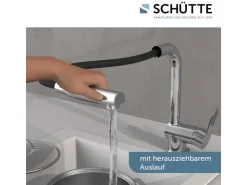 Sale Schütte Spültischarmatur Niederdruck Herausziehbare Auslauf London Chrom