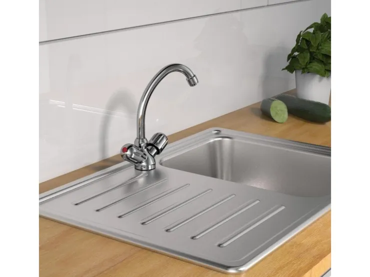 Clearance Schütte Spültischarmatur Niederdruck Peruzzi Chrom