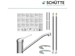Schütte Einhebelmischer<Spültischarmatur Porto Chrom
