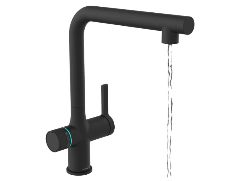 Outlet Sprudelwasser-Spültischarmatur-Set Aquastar Premium Einhebelmischer