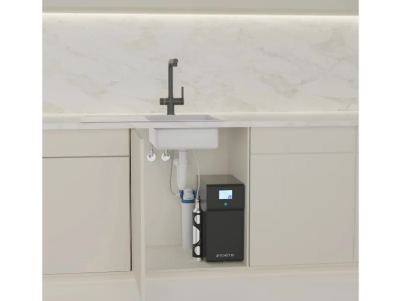 Outlet Sprudelwasser-Spültischarmatur-Set Aquastar Premium Einhebelmischer