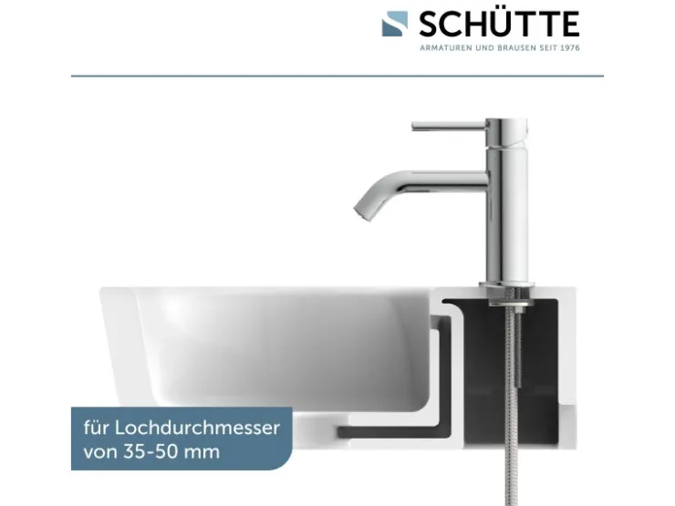 Schütte Einhebelmischer<Standventil Aragon Chrom