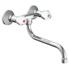 Schütte Zweigriffarmatur<Wand-Spültischarmatur Cesti Chrom