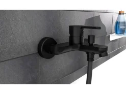 Clearance Schütte Wannenarmatur Denver Schwarz Matt