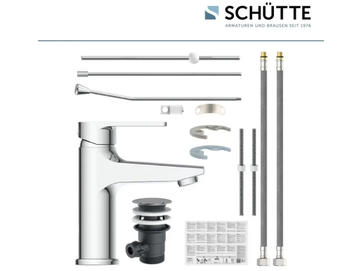 Schütte Waschtischarmatur Derby Chrom