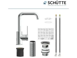 Schütte Einhebelmischer<Waschtischarmatur Los Angeles Chrom