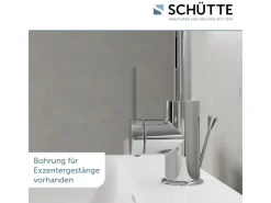 Schütte Einhebelmischer<Waschtischarmatur Los Angeles Chrom