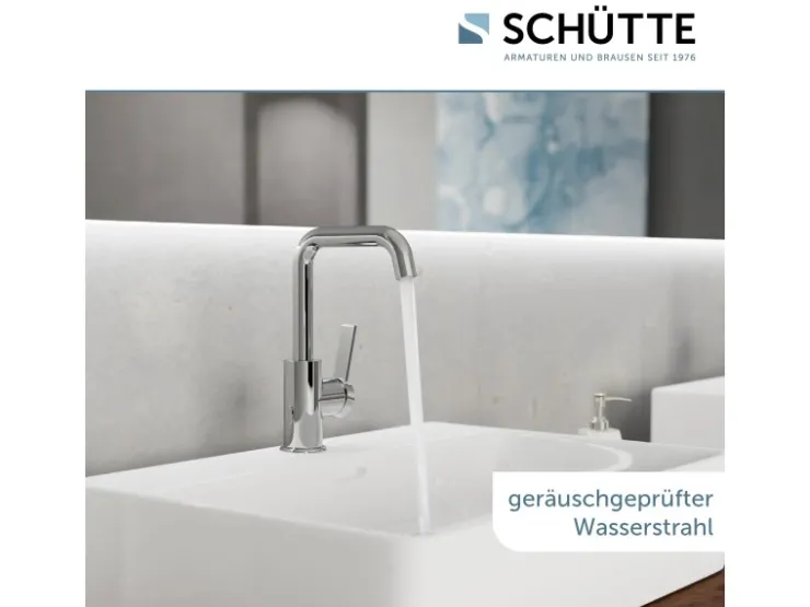 Schütte Einhebelmischer<Waschtischarmatur Los Angeles Chrom