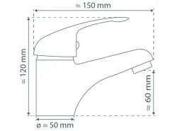 New Schütte Waschtischarmatur Magna Chrom