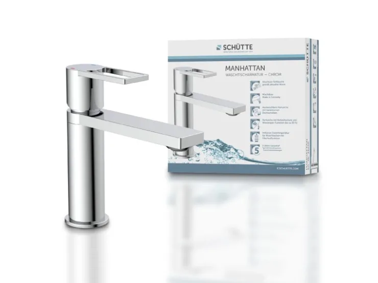 Sale Schütte Waschtischarmatur Manhattan Chrom