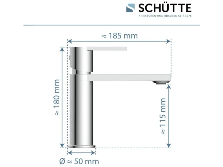 Sale Schütte Waschtischarmatur Manhattan Chrom