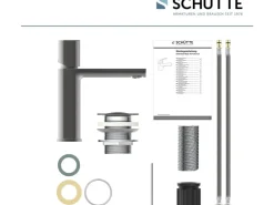 Best Schütte Waschtischarmatur New York Graphit Matt