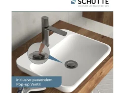 Best Schütte Waschtischarmatur New York Graphit Matt