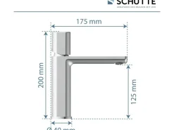 Discount Waschtischarmatur New York Chrom Einhebelmischer