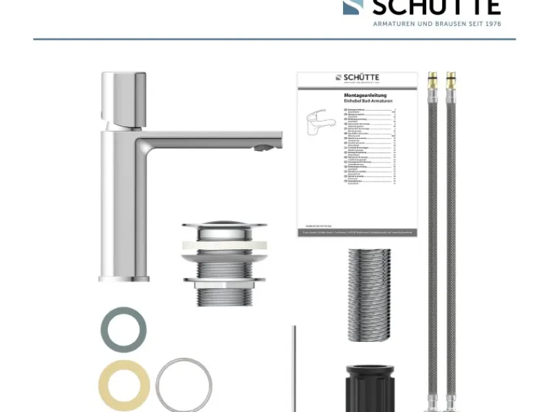 Discount Waschtischarmatur New York Chrom Einhebelmischer